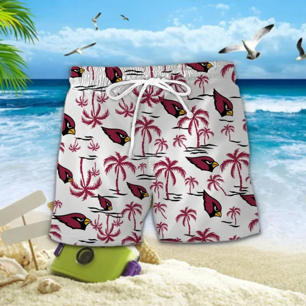 Arizona Cardinals DDQQ30435 Summer Collection Hawaii Shirt | Shorts - Image 2