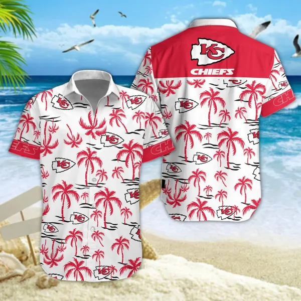 Kansas City Chiefs DDQQ30450 Summer Collection Hawaii Shirt | Shorts