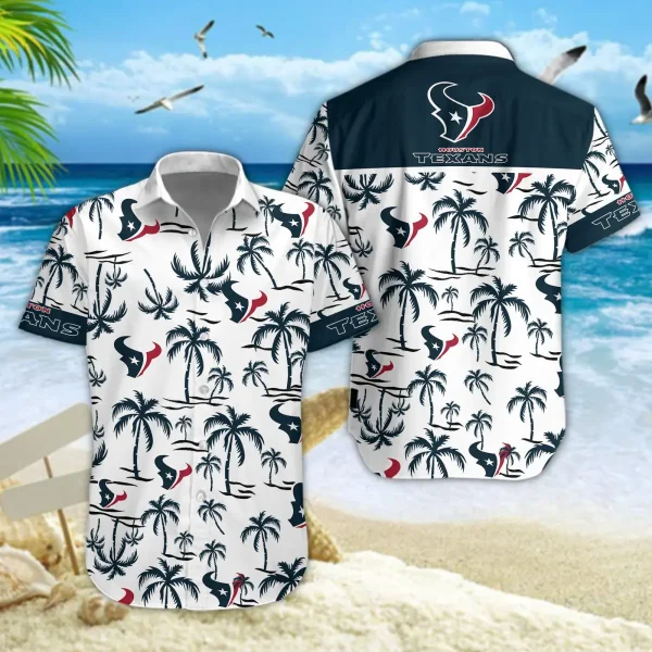 Houston Texans DDQQ30447 Summer Collection Hawaii Shirt | Shorts