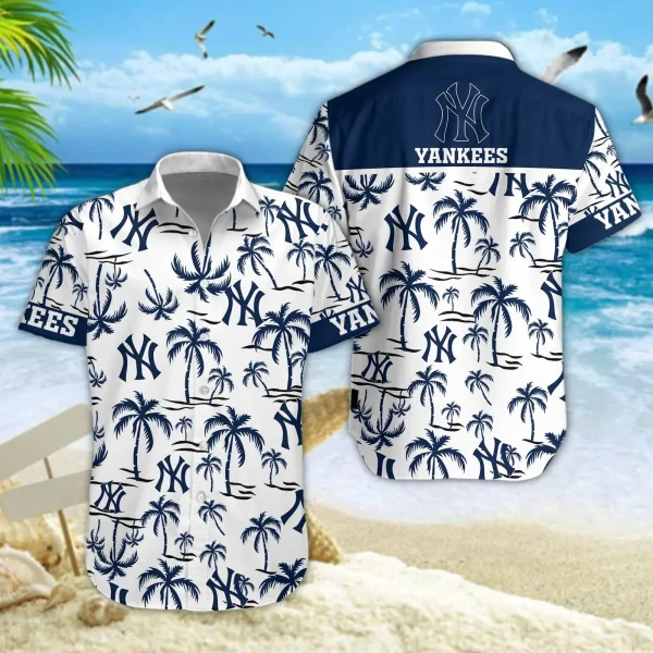 New York Yankees DDQQ30517 Summer Collection Hawaii Shirt | Shorts