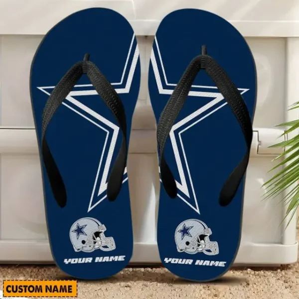 Dallas Cowboys Flip Flops Best Gift For Fan BGFF097