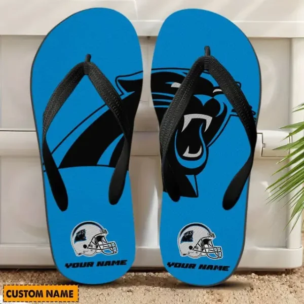 Carolina Panthers Flip Flops Best Gift For Fan BGFF102