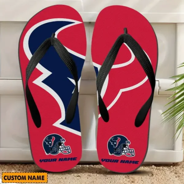 Houston Texans Flip Flops Best Gift For Fan BGFF105