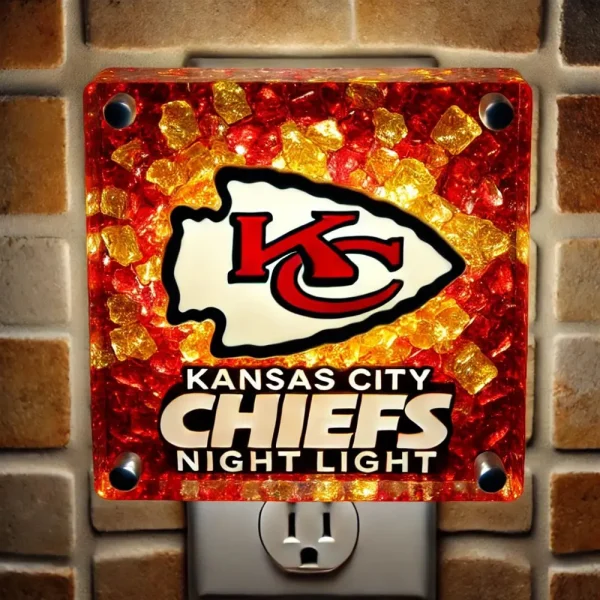 Kansas City Chiefs NFL Team-Themed Night Lights