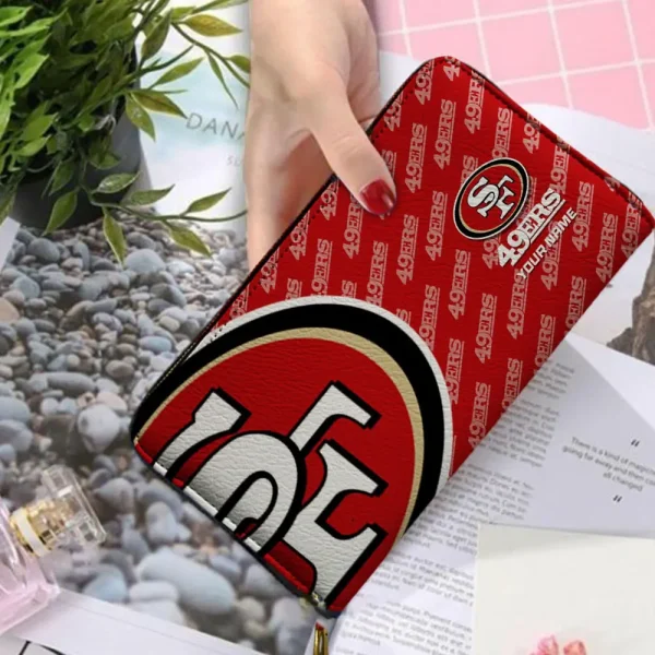 San Francisco 49ers Clutch Purse Woman Wallet SPTPURSE003 - Image 2