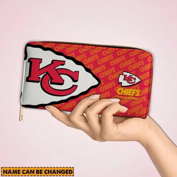 Kansas City Chiefs Clutch Purse Woman Wallet SPTPURSE004