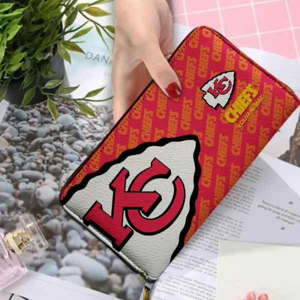 Kansas City Chiefs Clutch Purse Woman Wallet SPTPURSE004 - Image 2