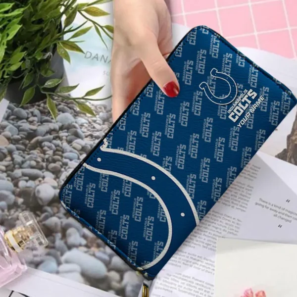 Indianapolis Colts Clutch Purse Woman Wallet SPTPURSE018 - Image 2