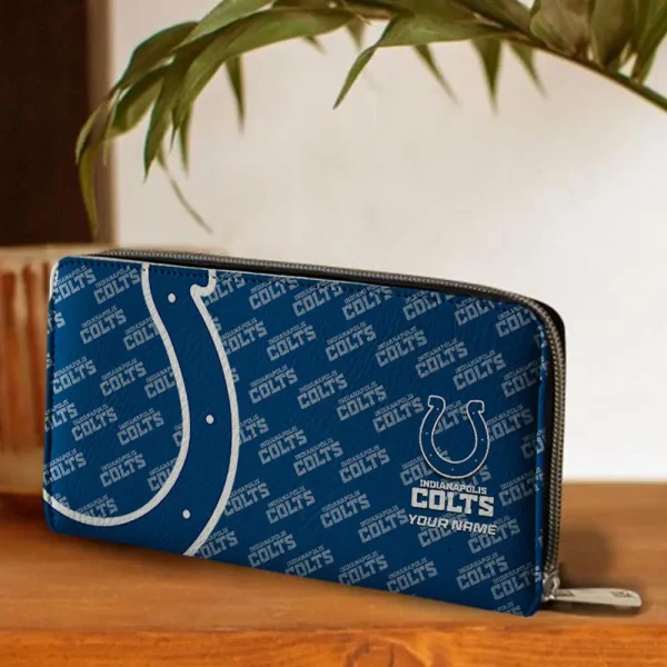 Indianapolis Colts Clutch Purse Woman Wallet SPTPURSE018 - Image 3