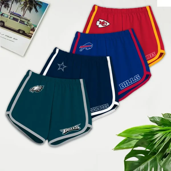 Philadelphia Eagles Women’s Elastic Waist Sleep Sport Shorts SPTWEWSS027