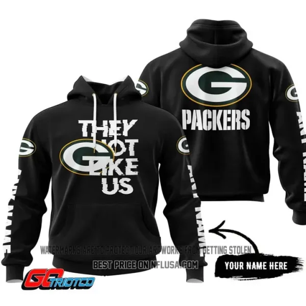 Green Bay Packers | NFL Hoodie They Not Like Us AZHD833