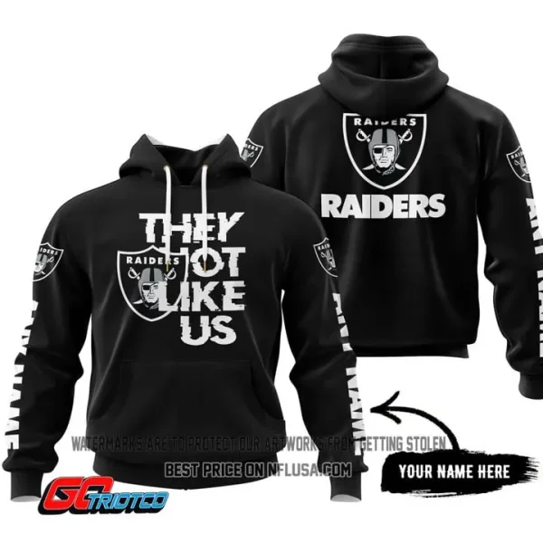 Las Vegas Raiders | NFL Hoodie They Not Like Us AZHD834