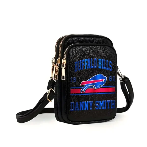 Buffalo Bills Women's Leather Crossbody Bag S9CBB147 - Image 2