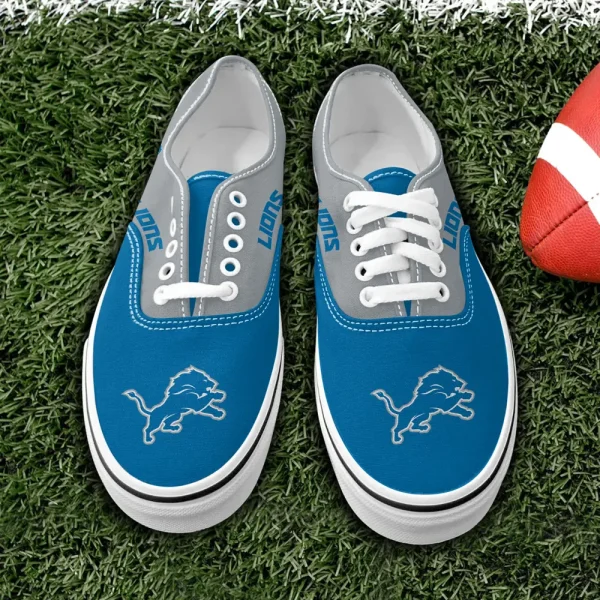 Detroit Lions Vans Lace Shoes SPTVANLS001 - Image 3