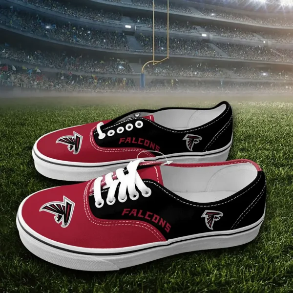 Atlanta Falcons Vans Lace Shoes SPTVANLS004 - Image 3
