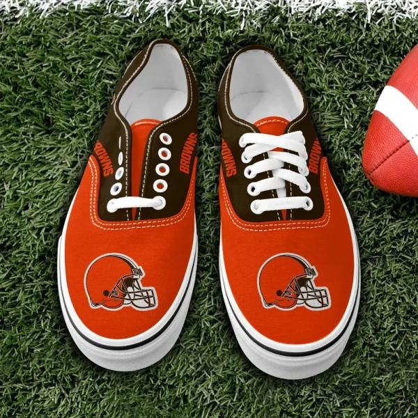 Cleveland Browns Vans Lace Shoes SPTVANLS009 - Image 2
