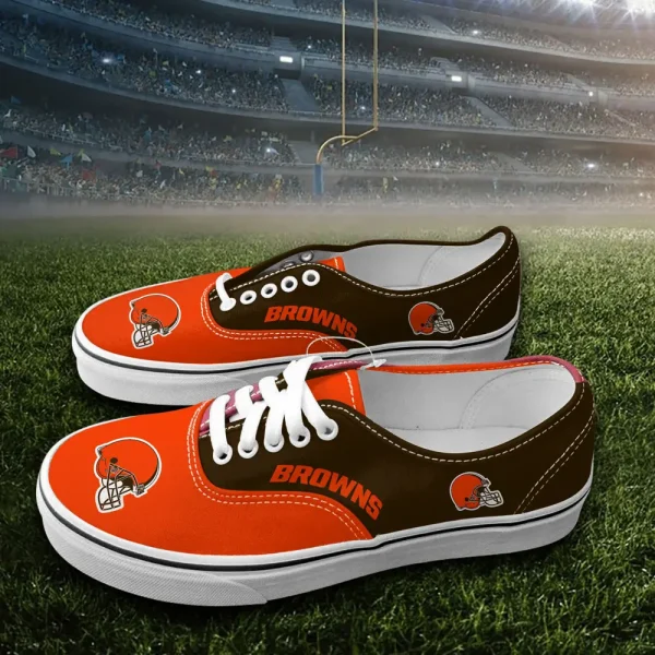 Cleveland Browns Vans Lace Shoes SPTVANLS009 - Image 3