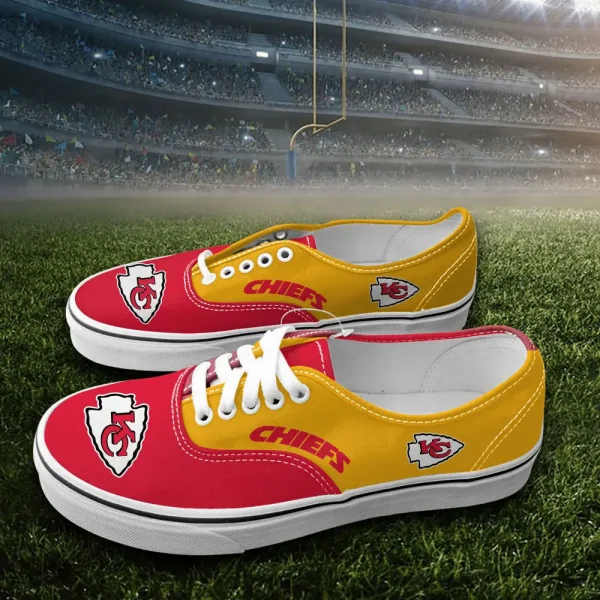 Kansas City Chiefs Vans Lace Shoes SPTVANLS016 - Image 2