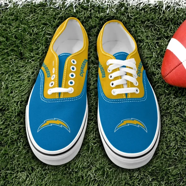 Los Angeles Chargers Vans Lace Shoes SPTVANLS018 - Image 2