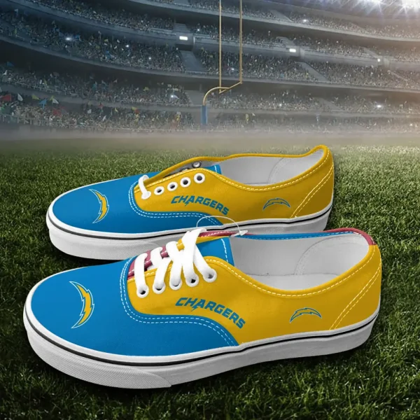 Los Angeles Chargers Vans Lace Shoes SPTVANLS018 - Image 3