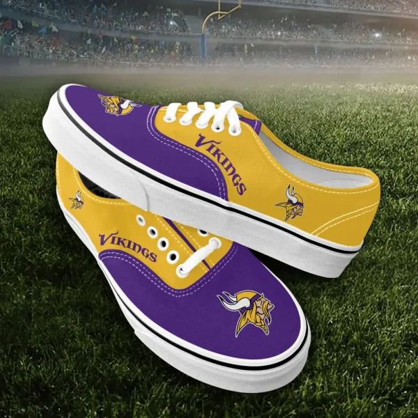 Minnesota Vikings Vans Lace Shoes SPTVANLS021