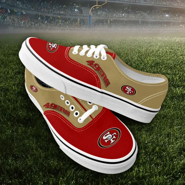 San Francisco 49ers Vans Lace Shoes SPTVANLS028