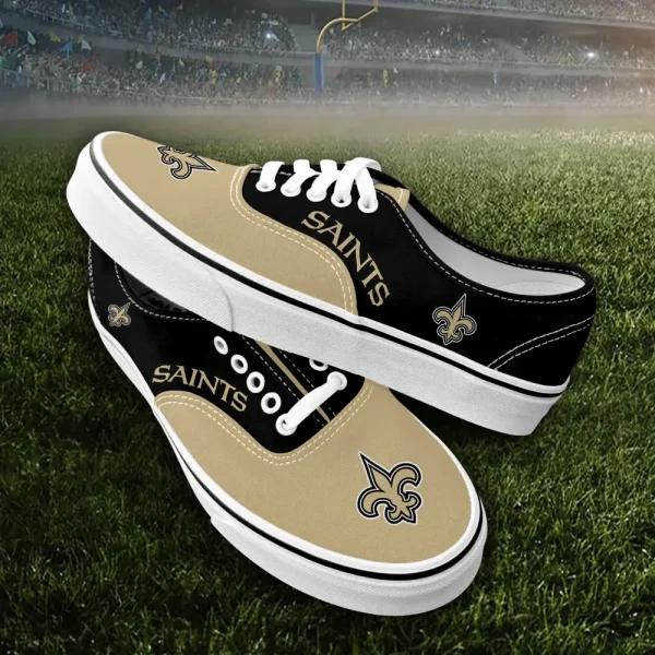 New Orleans Saints Vans Lace Shoes SPTVANLS023