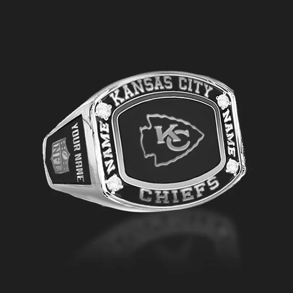 Kansas City Chiefs Ring High Quality 925 Sterling Silver | 18K Gold | 18K Rose Gold SPT925RING016 - Image 2