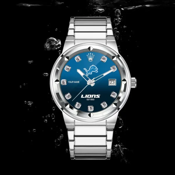 Detroit Lions VITWATI259 Stainless Steel Watches