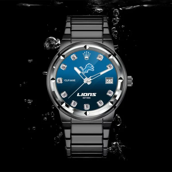 Detroit Lions VITWATI259 Stainless Steel Watches - Image 2