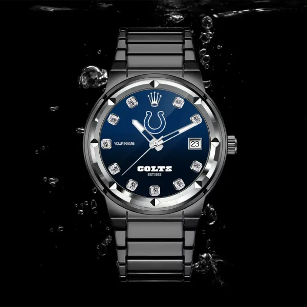 Indianapolis Colts VITWATI262 Stainless Steel Watches - Image 2