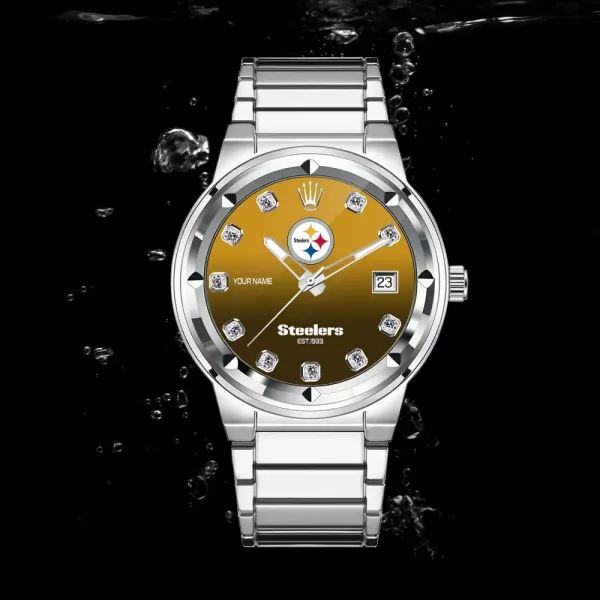 Pittsburgh Steelers VITWATI275 Stainless Steel Watches