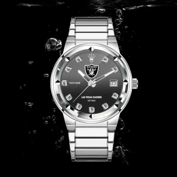 Las Vegas Raiders VITWATI265 Stainless Steel Watches - Image 2