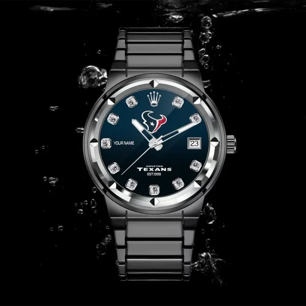 Houston Texans VITWATI261 Stainless Steel Watches - Image 2