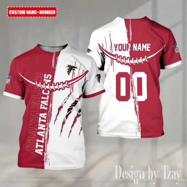 Atlanta Falcons Summer Fashion Casual T-Shirt Gift For Sport Fans AZTS1020
