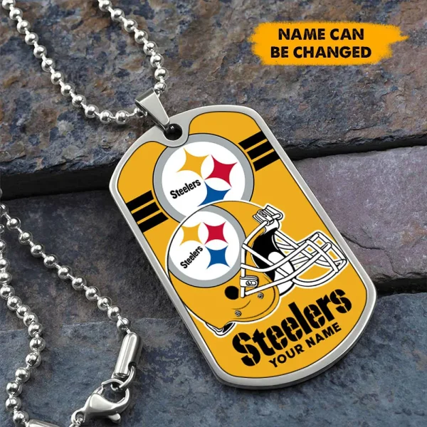Pittsburgh Steelers New Dog Tag Necklace SPTDOGTNL003