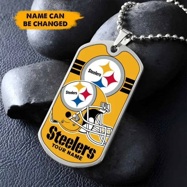Pittsburgh Steelers New Dog Tag Necklace SPTDOGTNL003 - Image 2