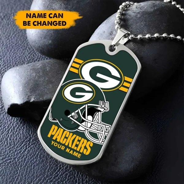 Green Bay Packers New Dog Tag Necklace SPTDOGTNL012 - Image 2