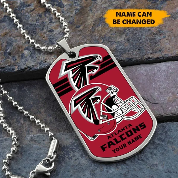 Atlanta Falcons New Dog Tag Necklace SPTDOGTNL013
