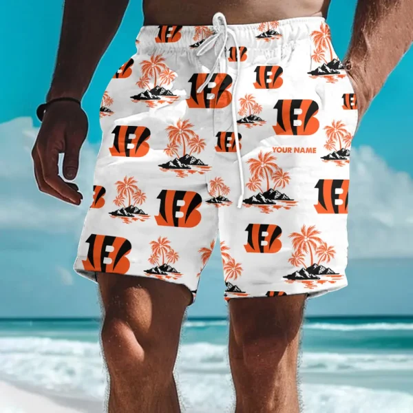Cincinnati Bengals Summer Pattern Men Short Pants