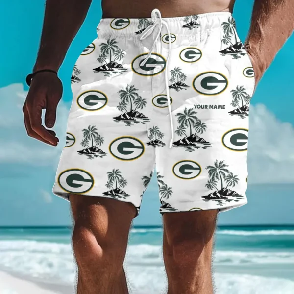 Green Bay Packers Summer Pattern Men Short Pants