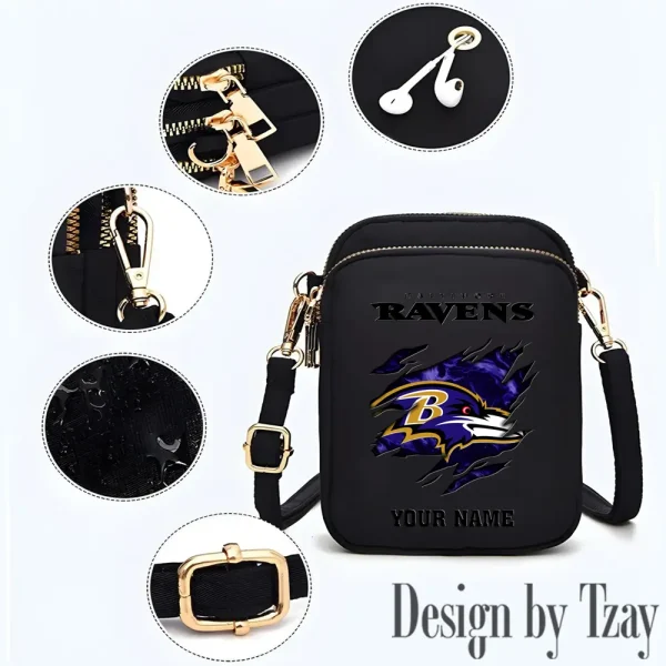 Baltimore Ravens Women's Small Handbags Trending 2025 S9CBB153 - Image 3