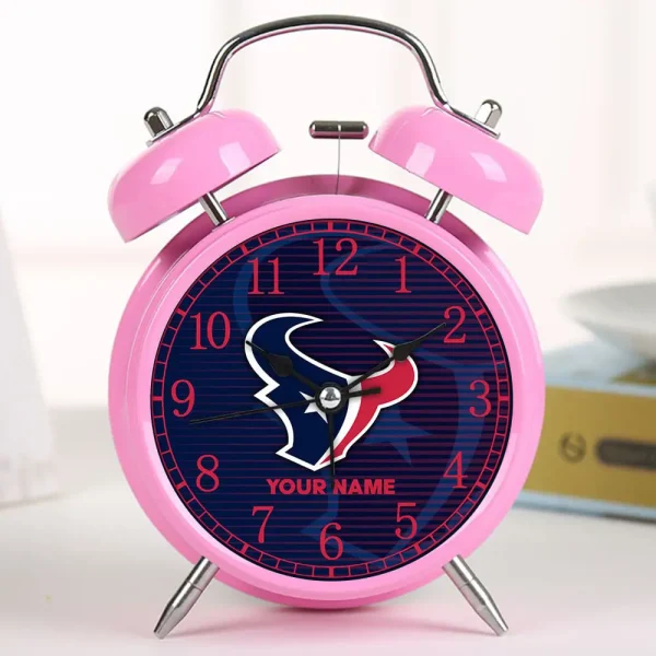 Houston Texans Color Alarm Clock Custom - Image 4
