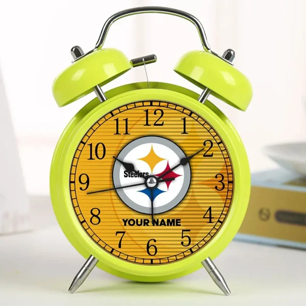 Pittsburgh Steelers Color Alarm Clock Custom - Image 6