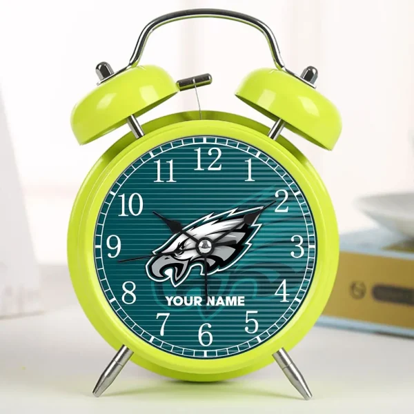 Philadelphia Eagles Color Alarm Clock Custom - Image 3