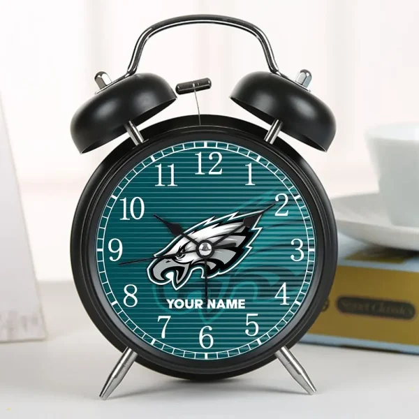 Philadelphia Eagles Color Alarm Clock Custom - Image 6