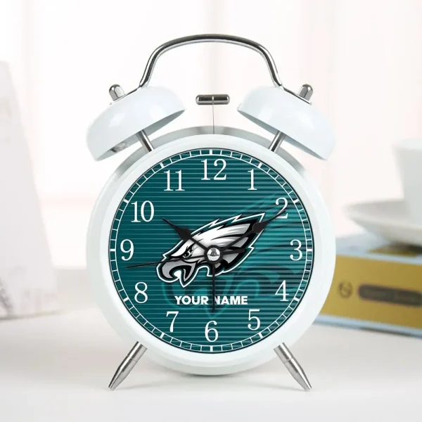 Philadelphia Eagles Color Alarm Clock Custom