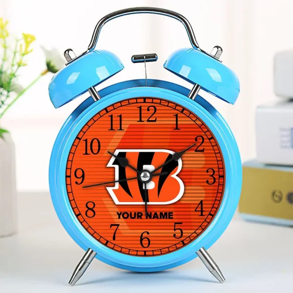 Cincinnati Bengals Color Alarm Clock Custom - Image 2