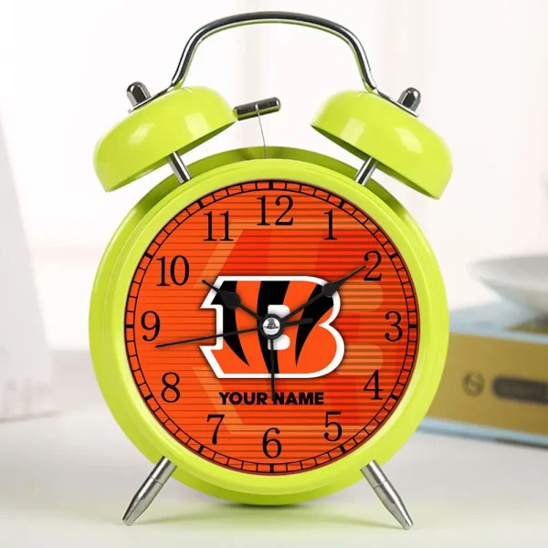 Cincinnati Bengals Color Alarm Clock Custom - Image 3