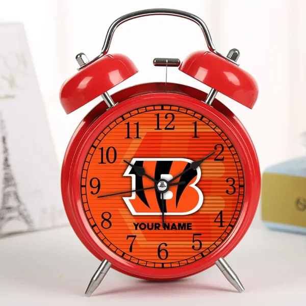 Cincinnati Bengals Color Alarm Clock Custom - Image 4